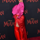 Christina Aguilera Mulan Premiere 1