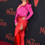 Christina Aguilera Mulan Premiere 13