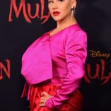 Christina Aguilera Mulan Premiere 30