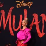 Christina Aguilera Mulan Premiere 36