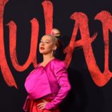 Christina Aguilera Mulan Premiere 37