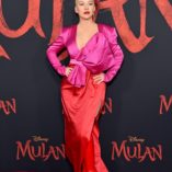 Christina Aguilera Mulan Premiere 67