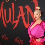 Christina Aguilera Mulan Premiere 70