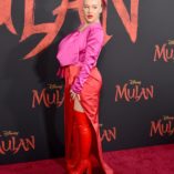 Christina Aguilera Mulan Premiere 80