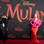 Christina Aguilera Mulan Premiere 83