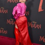 Christina Aguilera Mulan Premiere 85