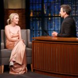 Saoirse Ronan Late Night With Seth Meyers 28th November 2017 4
