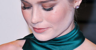 Brie Larson Satin