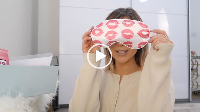 Naomi Victoria Satin Eye Mask main