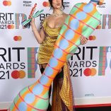 Dua Lipa 2021 Brit Awards 110