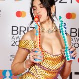 Dua Lipa 2021 Brit Awards 160