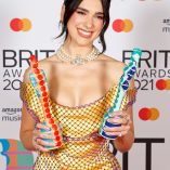Dua Lipa 2021 Brit Awards 167