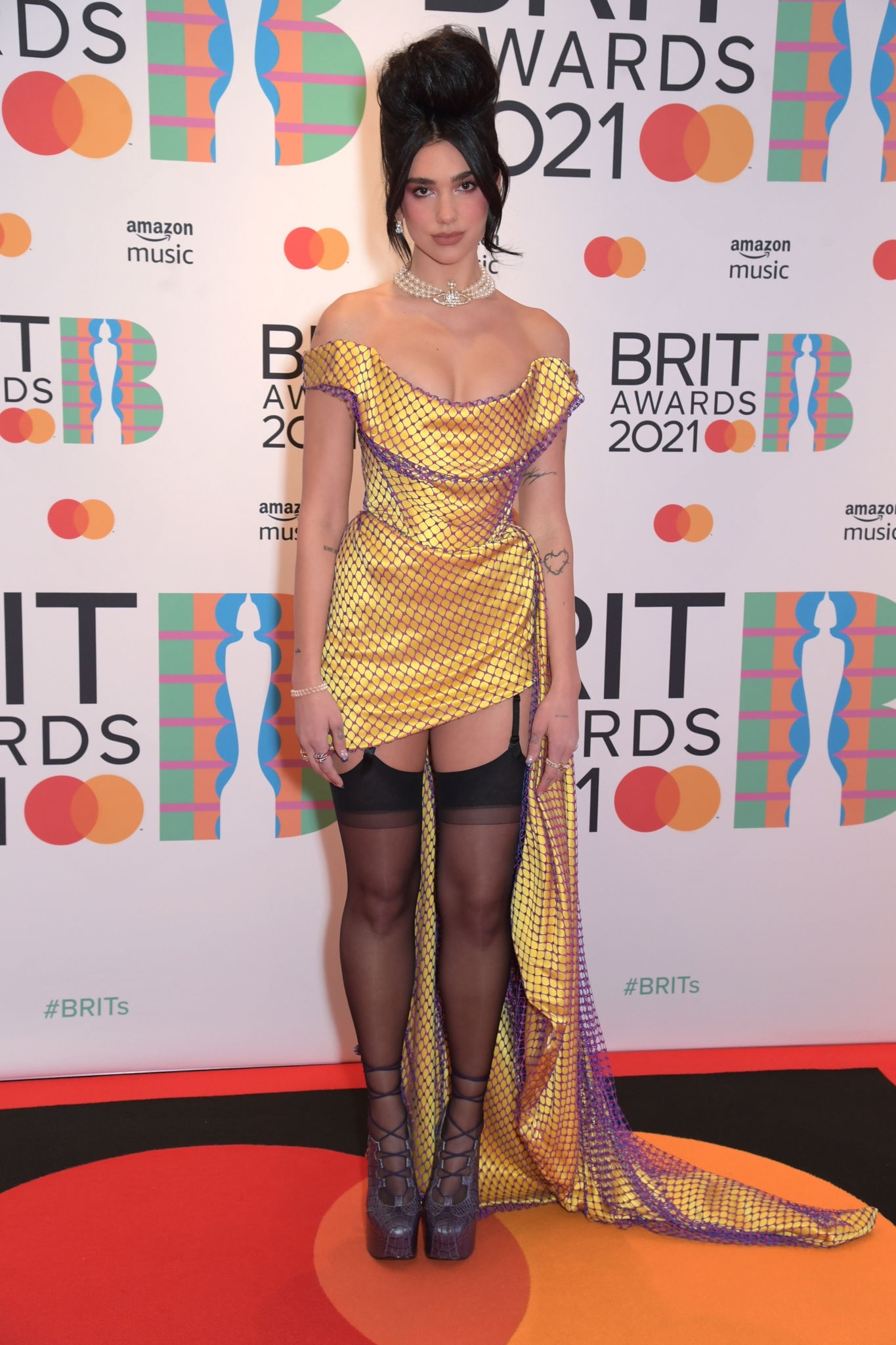 Dua Lipa 2021 Brit Awards 2 | Satiny