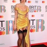 Dua Lipa 2021 Brit Awards 50