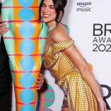 Dua Lipa 2021 Brit Awards 73