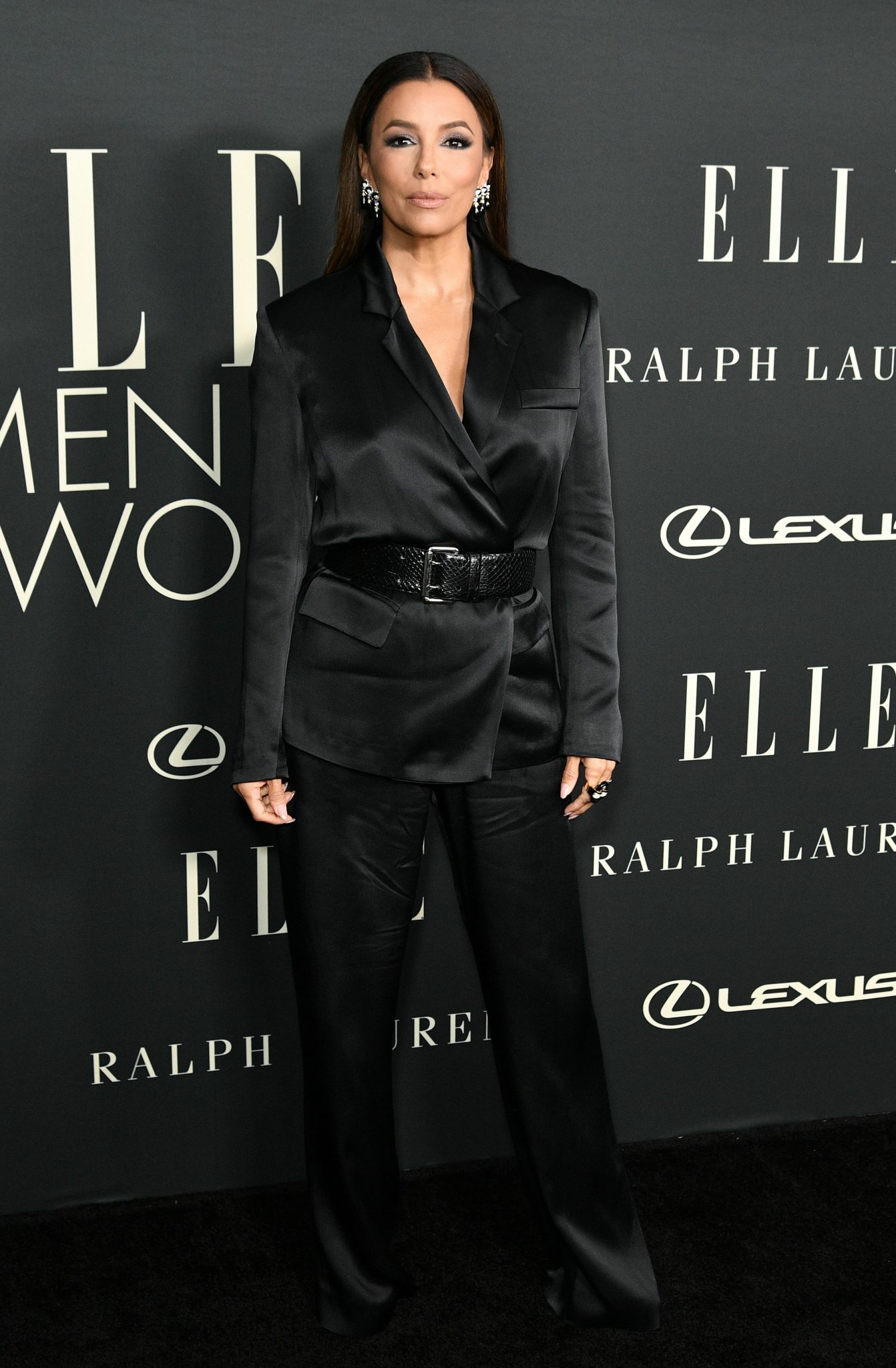 Eva Longoria 27th ELLE Women In Hollywood Celebration Satin - Satiny.org