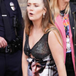Billie Lourd Carrie Fisher Hollywood Walk Of Fame 108
