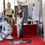 Billie Lourd Carrie Fisher Hollywood Walk Of Fame 12