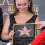 Billie Lourd Carrie Fisher Hollywood Walk Of Fame 82