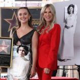 Billie Lourd Carrie Fisher Hollywood Walk Of Fame 84