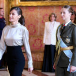 Letizia Ortiz Rocasolano 2024 New Year Military Parade 19