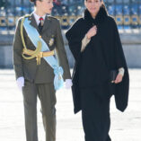 Letizia Ortiz Rocasolano 2024 New Year Military Parade 27