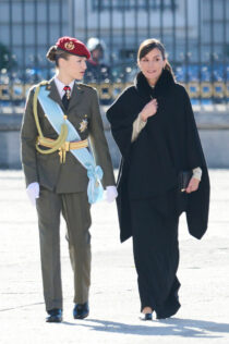 Letizia Ortiz Rocasolano 2024 New Year Military Parade 27