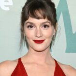 Leighton Meester Winter Wonderland Holiday Party 10