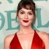 Leighton Meester Winter Wonderland Holiday Party 16