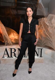 Jurnee Smollett Armani Beauty Luminous Lounge 2