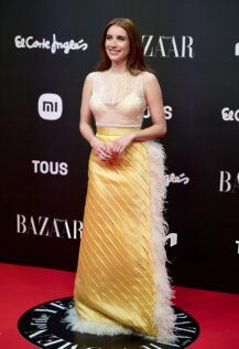 Emma Roberts 2025 Harpers Bazaar Women Of The Year Photocall 2