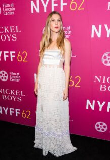 Lily Rabe Nickel Boys Premiere 4
